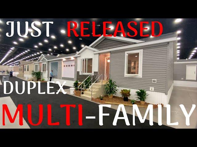 Just released multi-family duplex double wide mobile home! Never before seen setup! Home Tour