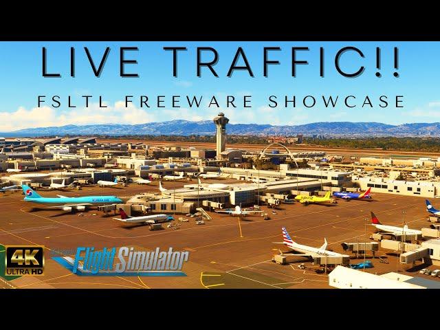 Microsoft Flight Simulator 2020 | FSLTL LIVE AI Traffic Liveries | 4K Cinematic Showcase | Ultra HD