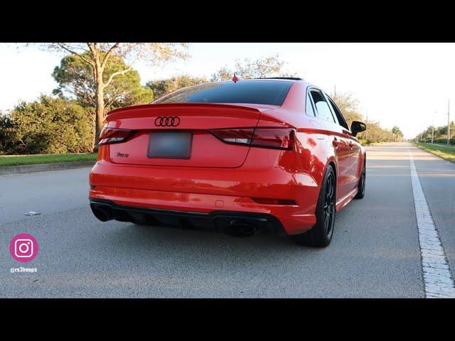 2018 Audi RS3 - Boost Logic TITANIUM Exhaust (with downpipe) - Revs, launches, flybys