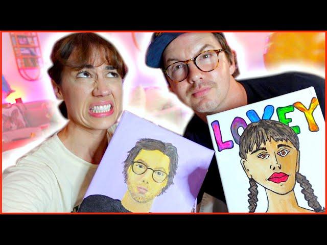 Paint Each Other Challenge! FAIL! // RELAX #152