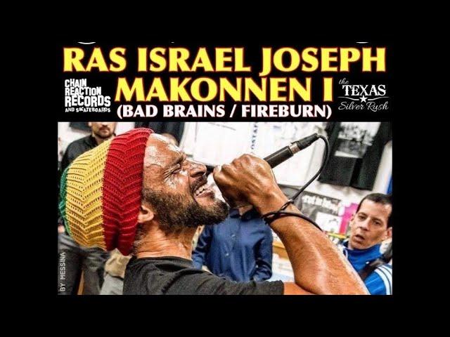 The NYHC Chronicles LIVE! Ep. #57 Ras Israel Joseph Makonnen ( Bad Brains / Fireburn)