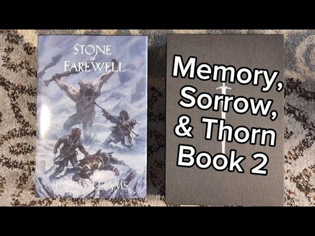 Unboxing Stone of Farewell by Tad Williams - Grim Oak Press Numbered Edition - Osten Ard Book 2