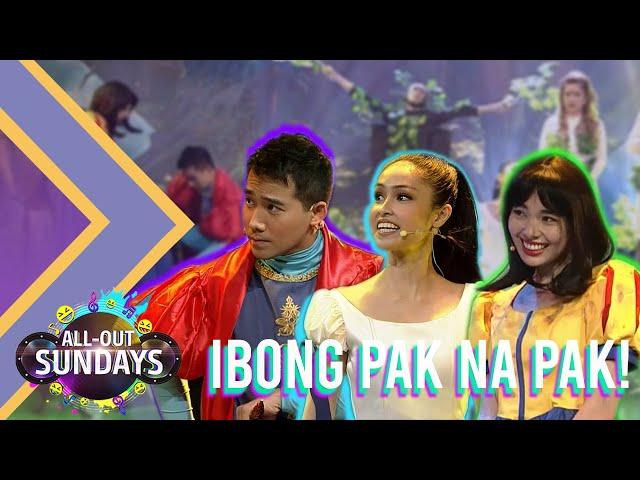 Ken Chan, Crystal Paras, and Pokwang in a comedy-musical! | All-Out Sundays