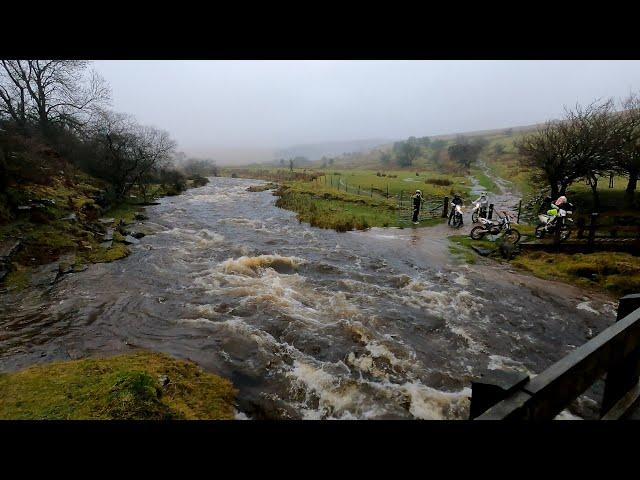 Christmas/NewYear Enduro Spin 2021 - Green Lanes across Wales - Part 1 - A Tad Moist