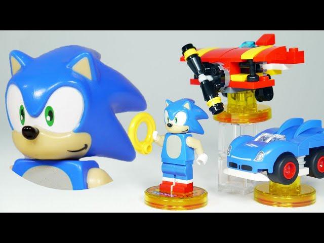 LEGO Dimensions Sonic The Hedgehog Level Pack | Set Review & Speed Build