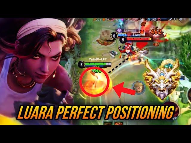 LUARA PERFECT POSITIONING IN TEAMFIGHT!! | LUARA GRANDMASTER HONOR OF KINGS GAMEPLAY BUILD & ARCANA