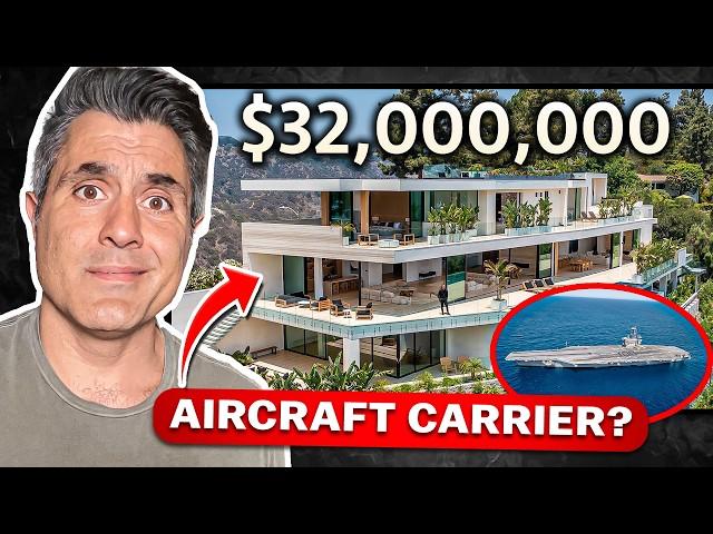 Enes Yilmazer $32,000,000 BEVERLY HILLS Modern Mansion Exposed