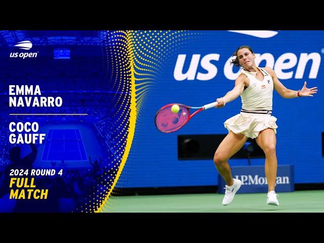 Emma Navarro vs. Coco Gauff Full Match | 2024 US Open Round 4