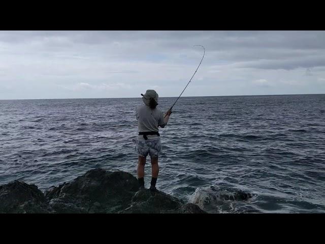 Fishsing for Humu in Milolii on the Big Island of Hawaii