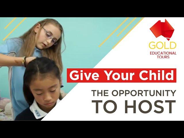 GOLD Educational Tours パース留学・Give Your Child The Opportunity To Host