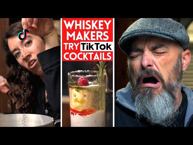 Whiskey makers try HOT tiktok COCKTAILS - merry Christmas ya filthy animals