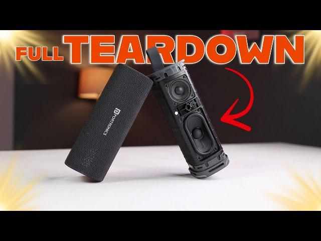 Portronics Fynix 30W Bluetooth Speaker 🪛 TEARDOWN / DISASSEMBLY | What is Inside ?