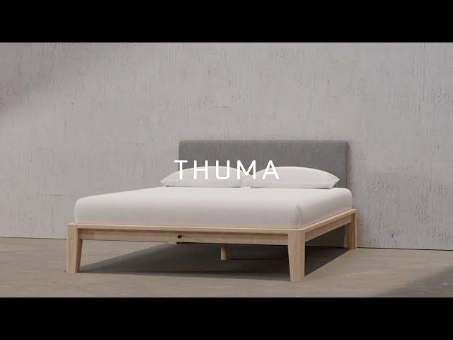 Thuma | Modern Platform Bed Frame with Simple Assembly