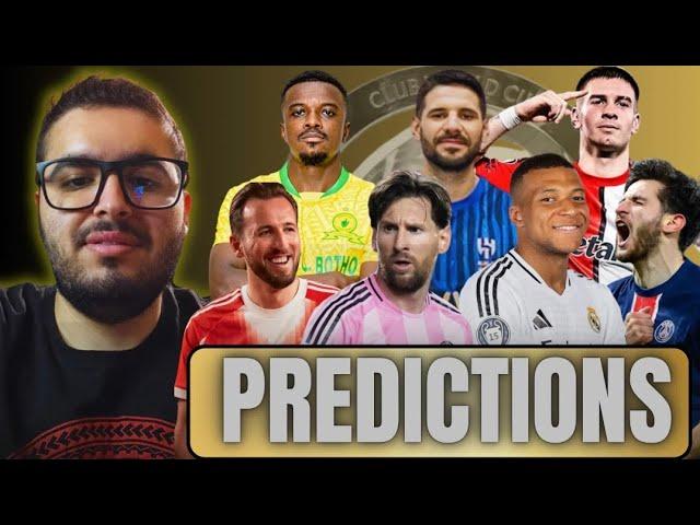 FIFA CLUB WORLD CUP 2025 PREDICTIONS! 