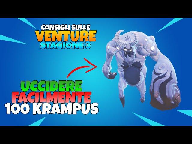 Ricompense & Info Stagione 3 VENTURE e TRUCCO PER 100 KRAMPUS