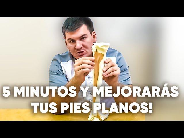 Cómo corregir los PIES PLANOS: Causas y ejercicios para tratarlos.