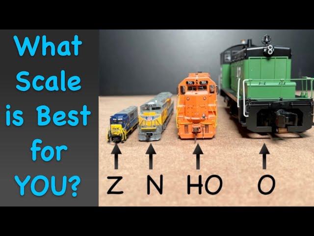 What is the Best Scale of Model Trains for YOU?