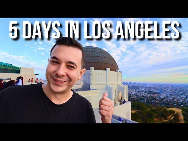 The Ultimate LOS ANGELES Travel Guide 2025! 5 Day LA Itinerary