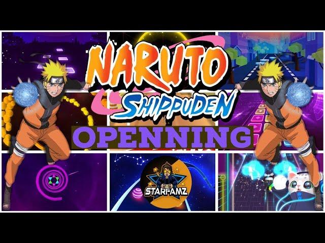 BLUEBIRD [NARUTO SHIP OPENING] || EDMRUSH!! (TILES HOP, DANCING ROAD, HOP BALL..)