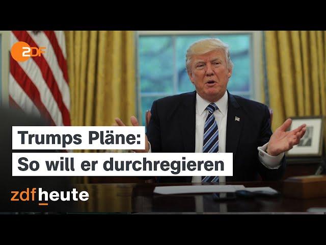 Machtwechsel in den USA: Was bedeuten Donald Trumps Pläne für uns?