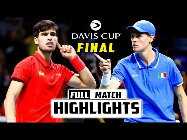 Jannik Sinner vs Carlos Alcaraz Before Davis Cup Final 2024