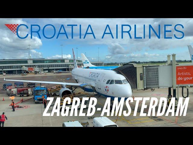 Trip Report | Zagreb - Amsterdam | Croatia Airlines Economy Class | Airbus A320