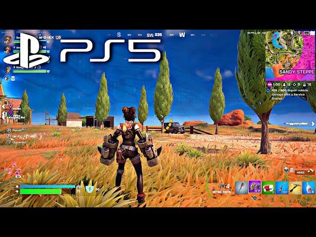 Fortnite Chapter 5 Season 3 PS5 Gameplay