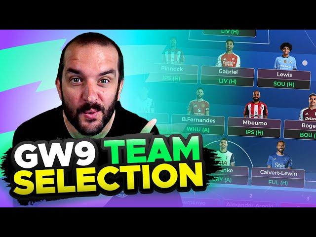 BUY PALMER, SELL BRUNO?  | FPL TEAM SELECTION | GAMEWEEK 9 | Fantasy Premier League Tips 2024/25