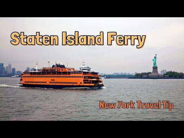 Staten Island Ferry | A Free Statue of Liberty Cruise Alternative