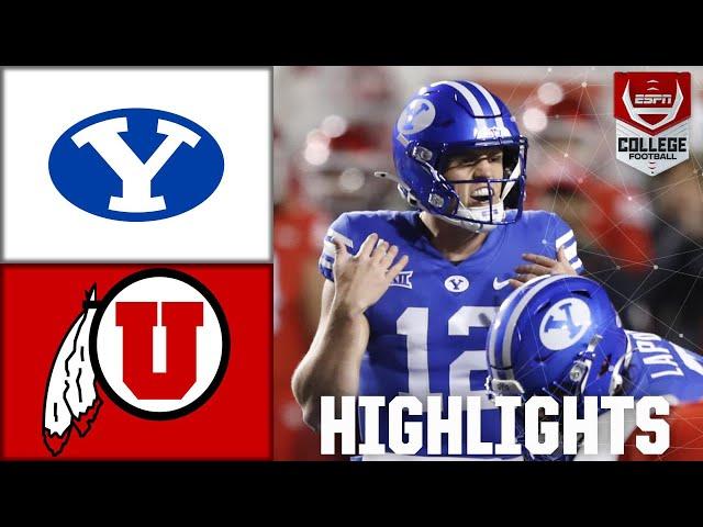 BYU Cougars vs. Utah Utes | Full Game Highlights | ESPN College Football