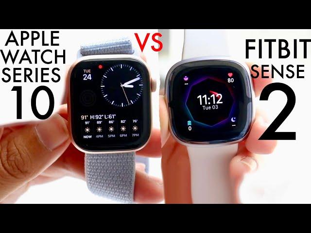 Apple Watch Series 10 Vs Fitbit Sense 2! (Comparison) (Review)