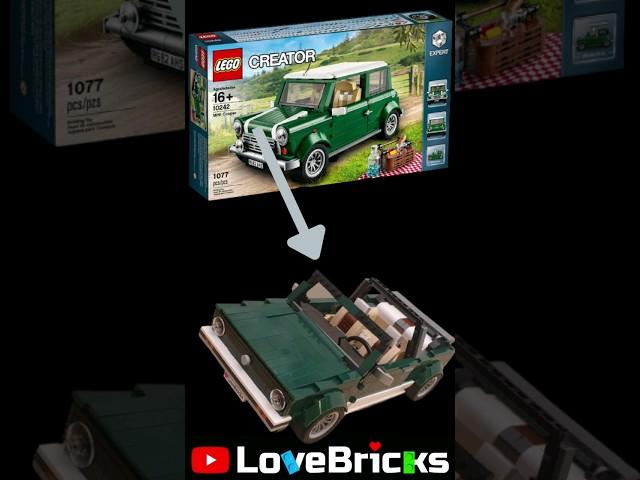 Short Review LEGO Alternative Build VW Golf MK1 Cabriolet #10242 #LoveBricks