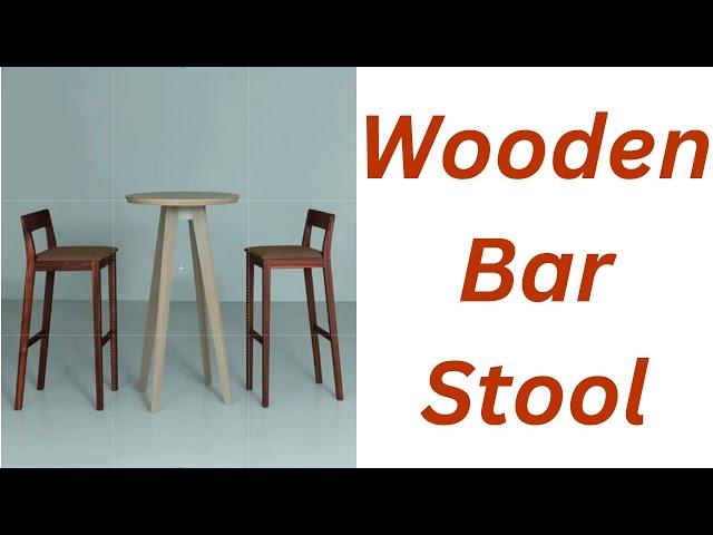 Wooden Bar Stool