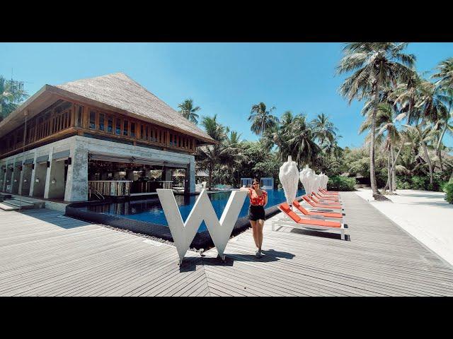 The W Maldives $2k/night Resort Review | Lagoon View | Spectacular Overwater Villa | Private Pool