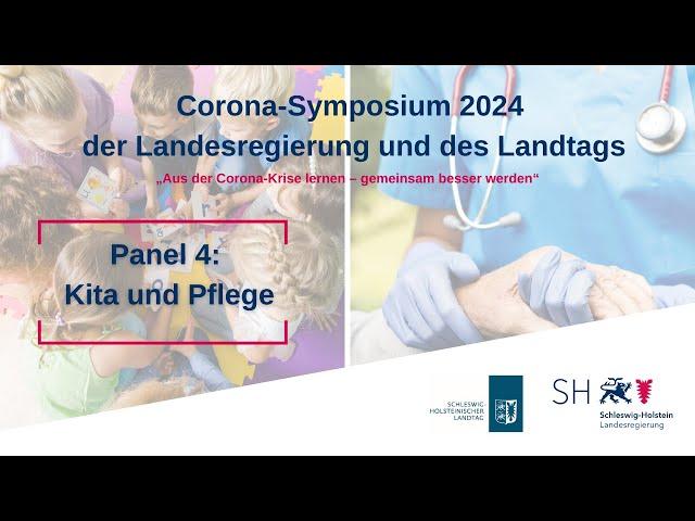 Corona-Symposium – Panel 4: Kita und Pflege