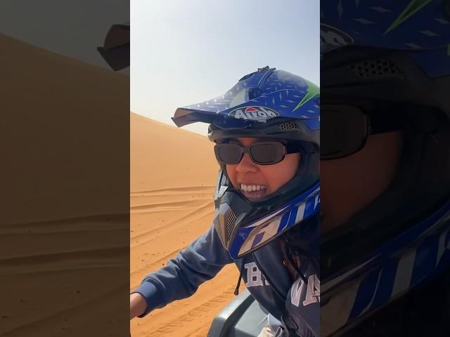 POV ATV In African dessert