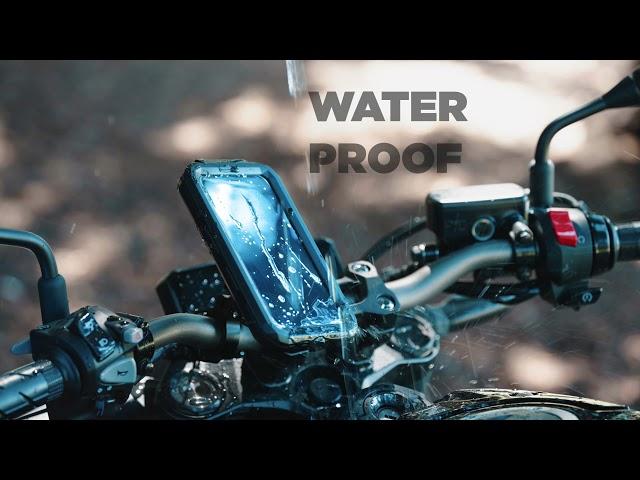 Orcas Motorbike Phone Holder Waterproof With Wireless Charger