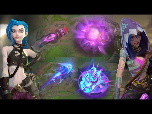 [Comparison] Arcane Prodigy Jinx Season 2 Vs Arcane Jinx Season 1 || League Of Legends Wild Rift