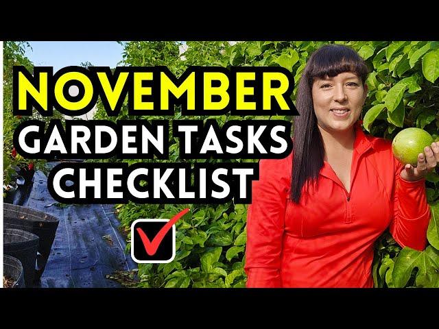 10 Garden Tasks You MUST Do In November For A Successful Fall & Winter Garden