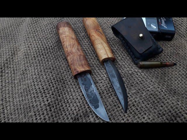 нож из напильника , якутский нож , шейник ,шкурник нож для охоты и рыбалки