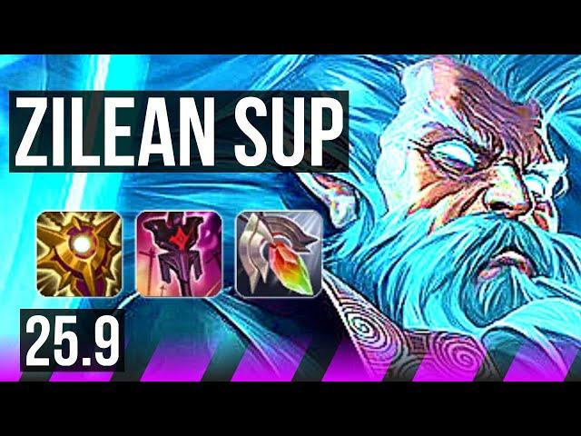 ZILEAN & Ashe vs JAYCE & Ezreal (SUP) | 5/3/26 | NA Master | 25.9