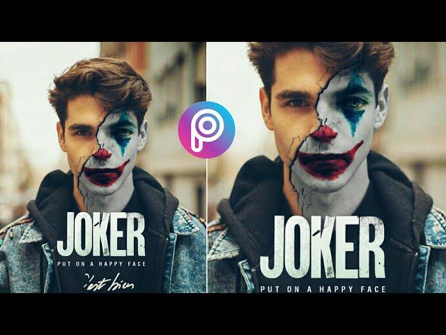 Picsart JOKER Face Editing  Picsart New Editing Style