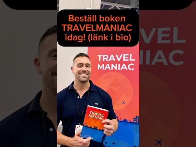 The life of a Travelmaniac in 59 seconds! ️ Beställ boken TRAVELMANIAC idag 