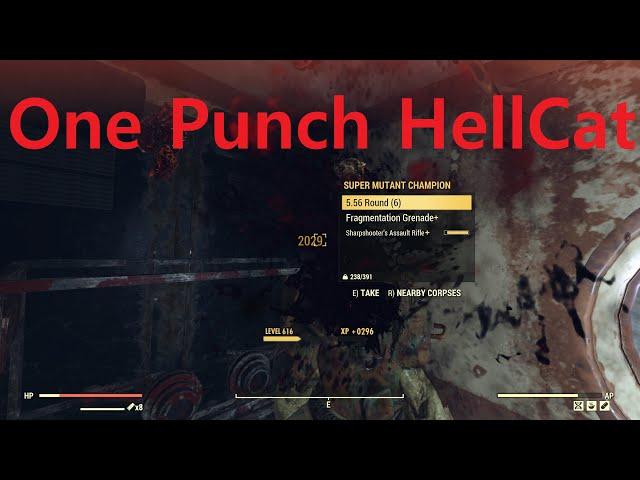 Fallout 76: One Punch Hellcat.