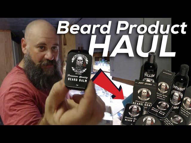 BEARD PRODUCT HAUL | Mad Viking | Beard Products I ABSOLUTELY LOVE