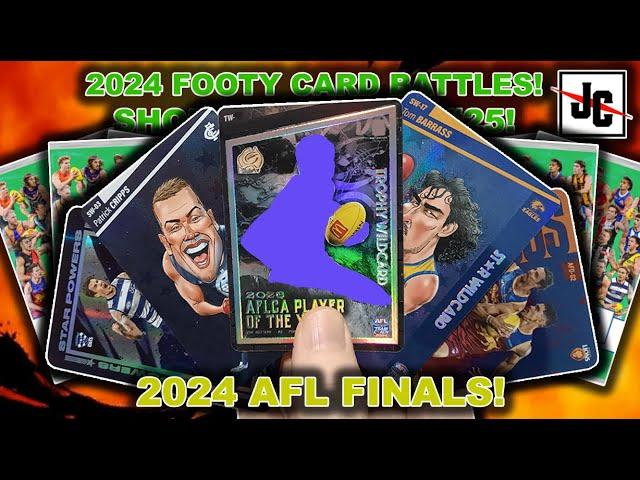 2024 AFL FINALS! FOOTY CARD BATTLES | 2024 AFL TEAMCOACH CARDS