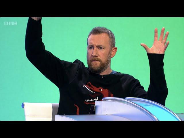 Would I Lie to You S14 E7 (15 Feb 21). Joel Dommett, Sindhu Vee, Alex Horne, AJ Odudu.