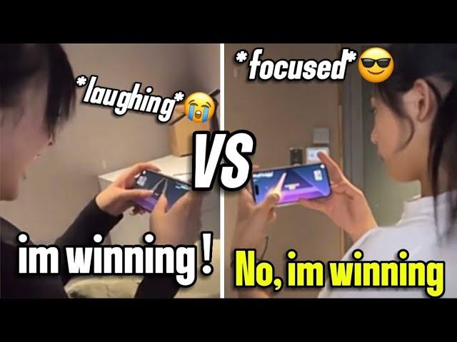 Hanni vs Minji's Gaming Battle During Phoning Live...