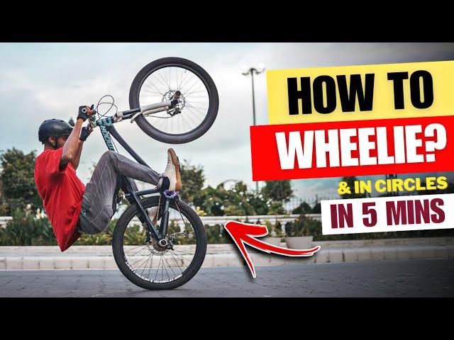 How to WHEELIE? | Circle Wheelie? | Gear and Non-Gear Cycle | Infinity Riderzz