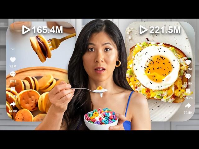 I Tested the MOST VIEWED TikTok BREAKFAST Recipes! 